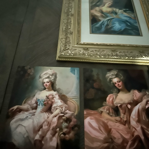 Set of 4 beautiful prints only! Bridgerton Vibes! No frame included - Picture 2 of 5